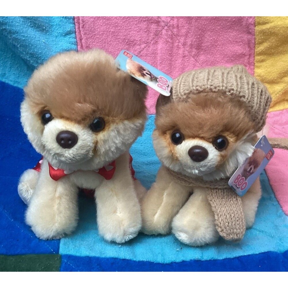 Gund Itty Bitty Boo the Worlds Cutest Dog Pomeranian Puppy Plush 2 With Tags